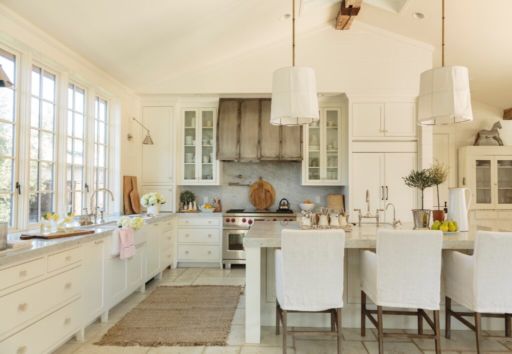 Sonoma kitchen after renovation by Leah Anderson Designs.