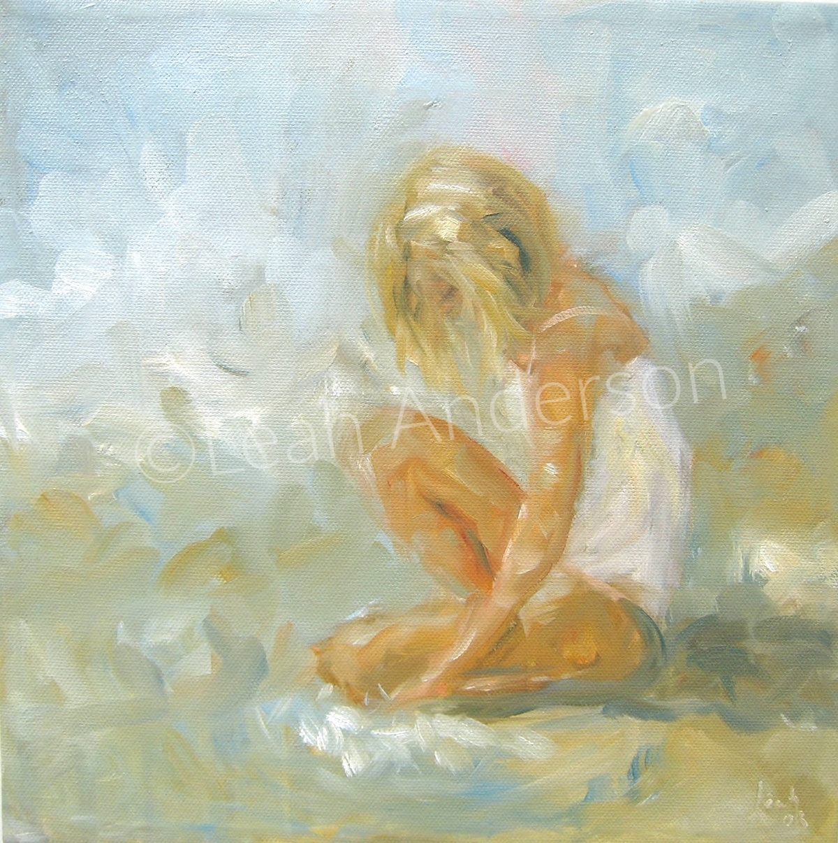 Summer Solitude painting by Leah Anderson
